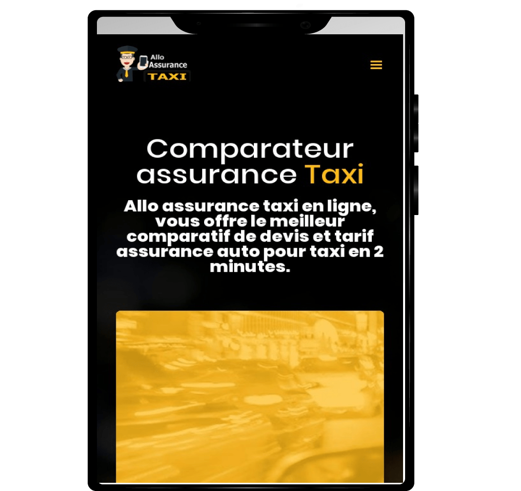 Allo assurance taxi mobile